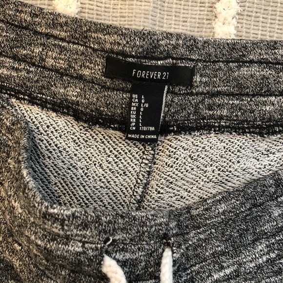 Gray Lounge Shorts - Picture 2 of 3